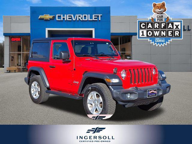 used 2019 Jeep Wrangler car, priced at $20,517