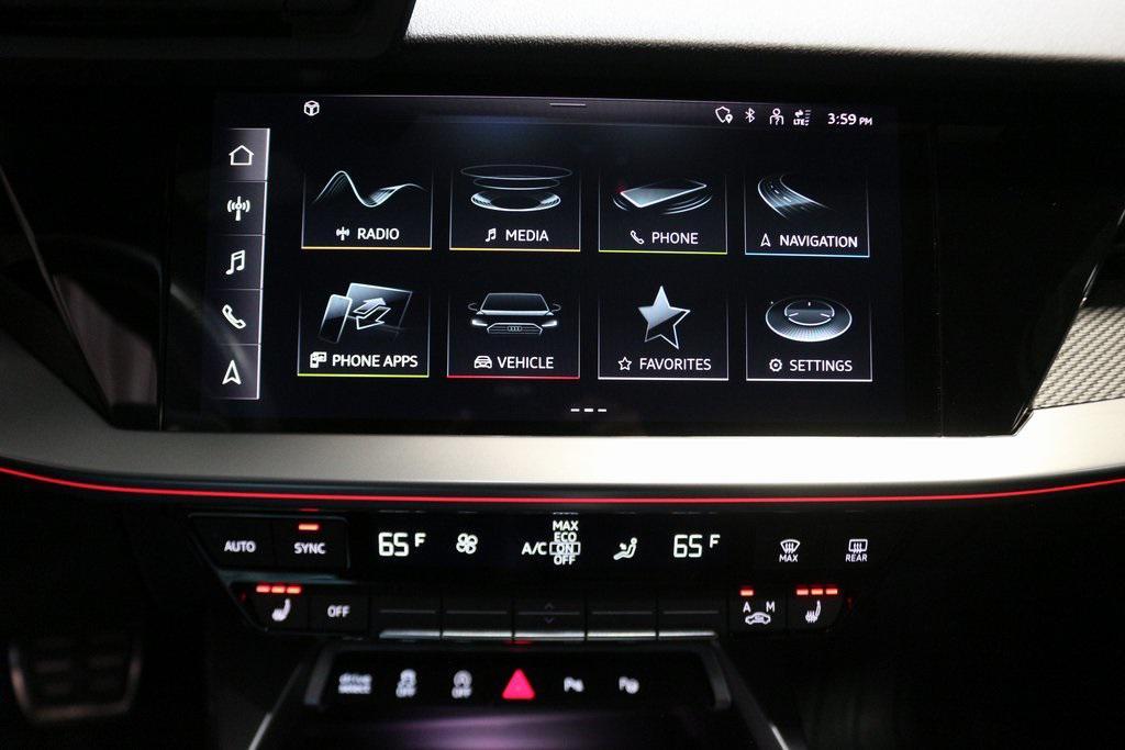 used 2023 Audi S3 car, priced at $42,500