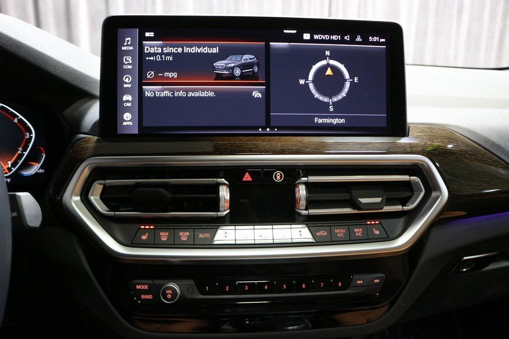 used 2023 BMW X3 car, priced at $41,900