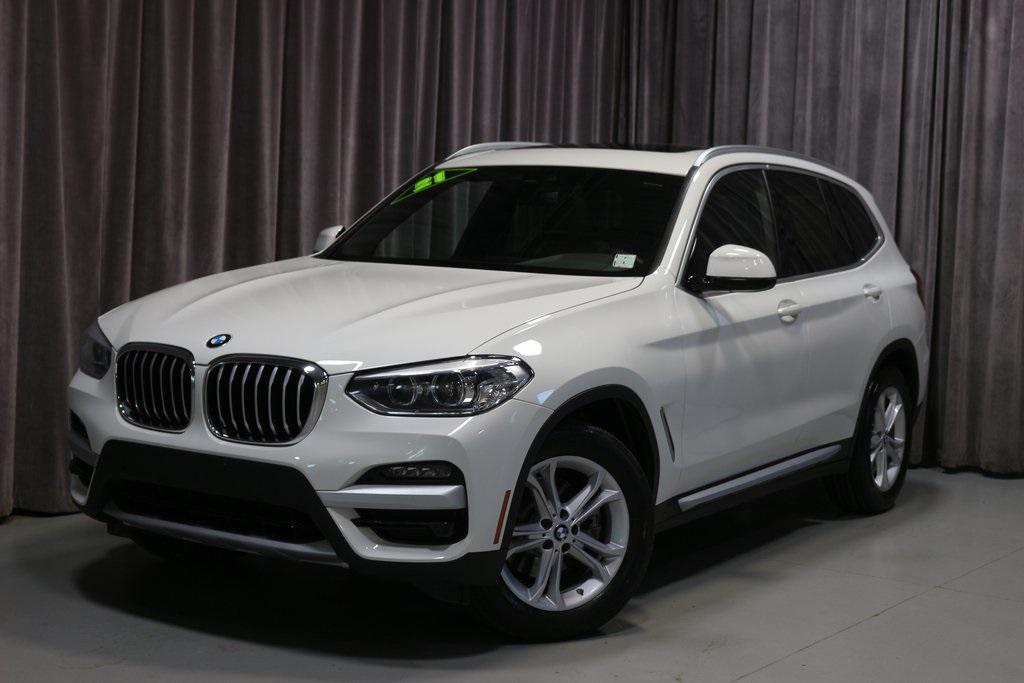 used 2021 BMW X3 car, priced at $27,000