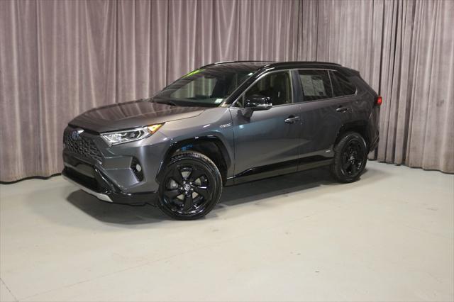 used 2020 Toyota RAV4 Hybrid car, priced at $27,000