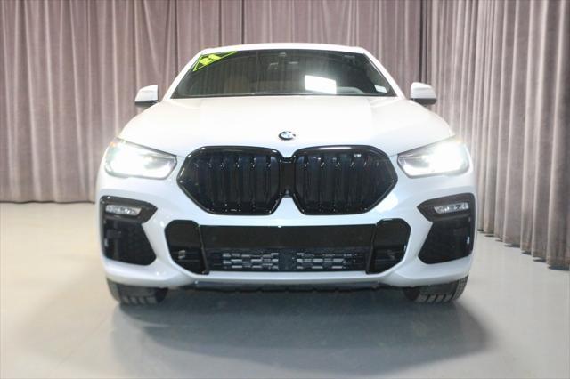 used 2021 BMW X6 car, priced at $48,500