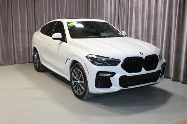 used 2021 BMW X6 car, priced at $48,500