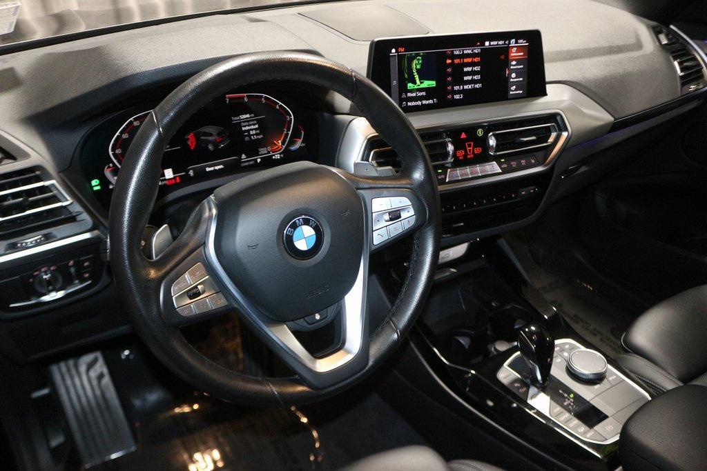 used 2022 BMW X3 car, priced at $33,000