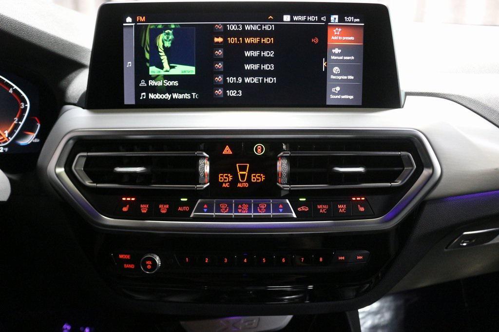 used 2022 BMW X3 car, priced at $33,000