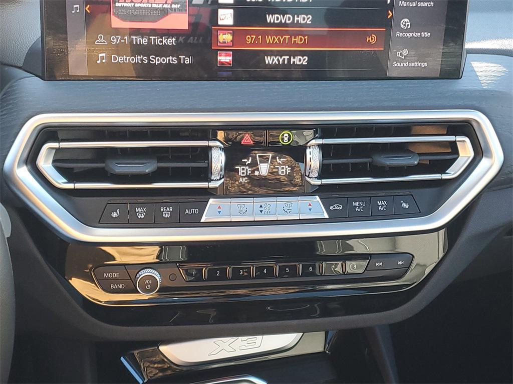 used 2022 BMW X3 car, priced at $34,000