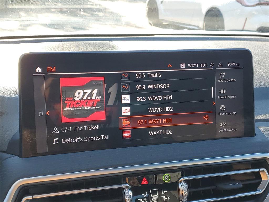 used 2022 BMW X3 car, priced at $34,000