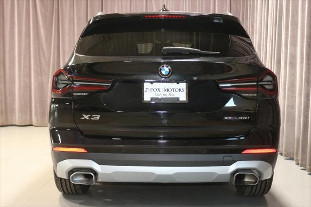 used 2022 BMW X3 car, priced at $34,500