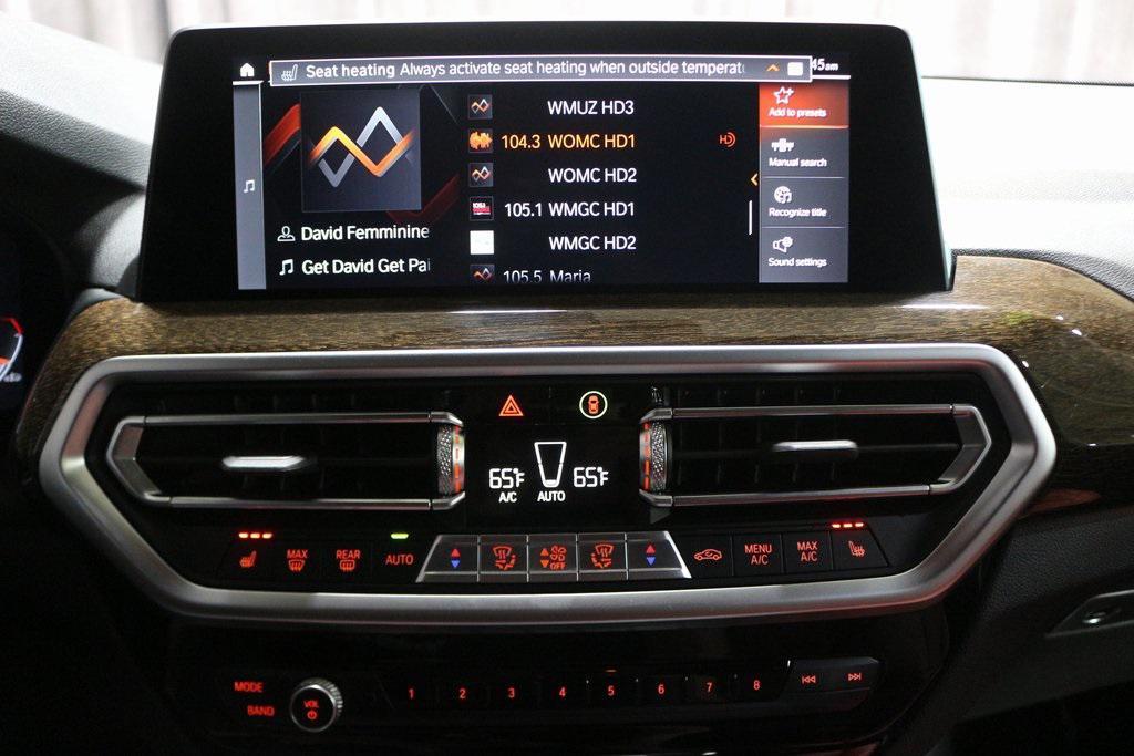used 2022 BMW X3 car, priced at $36,000