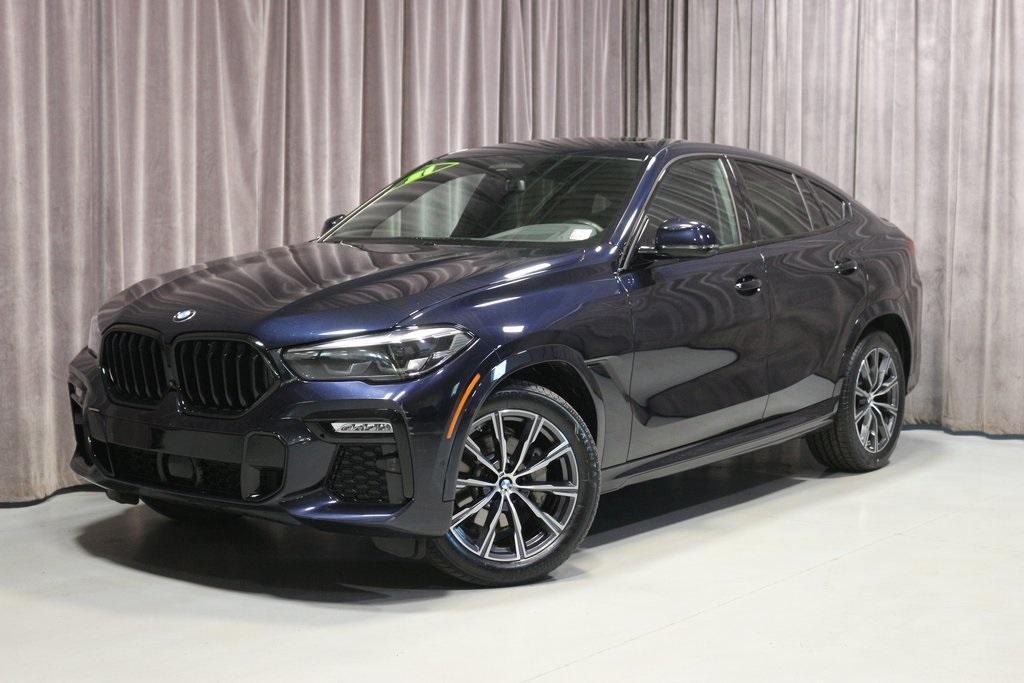 used 2021 BMW X6 car, priced at $59,000