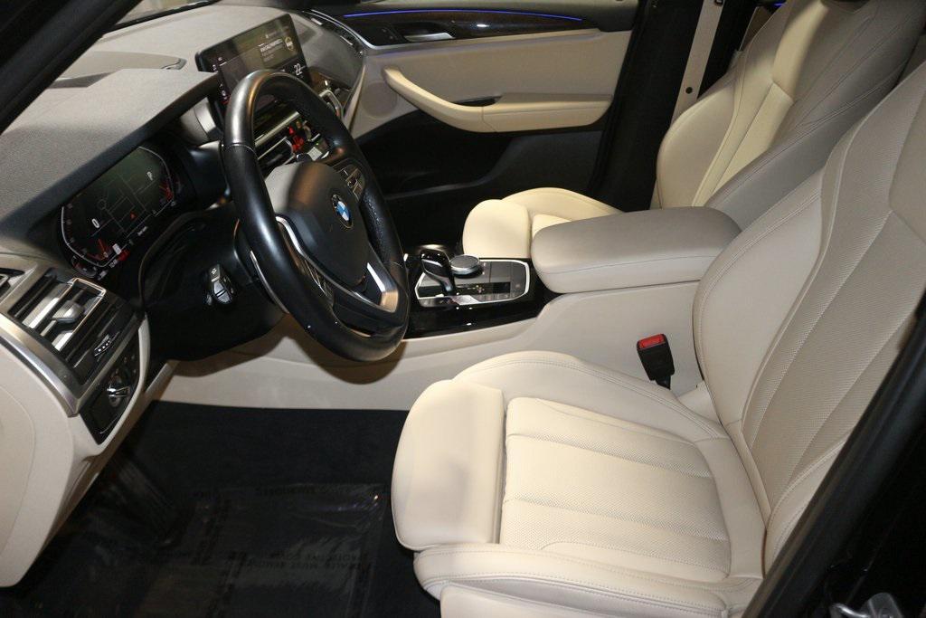 used 2022 BMW X3 car, priced at $39,500