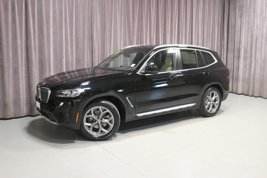 used 2022 BMW X3 car, priced at $39,500