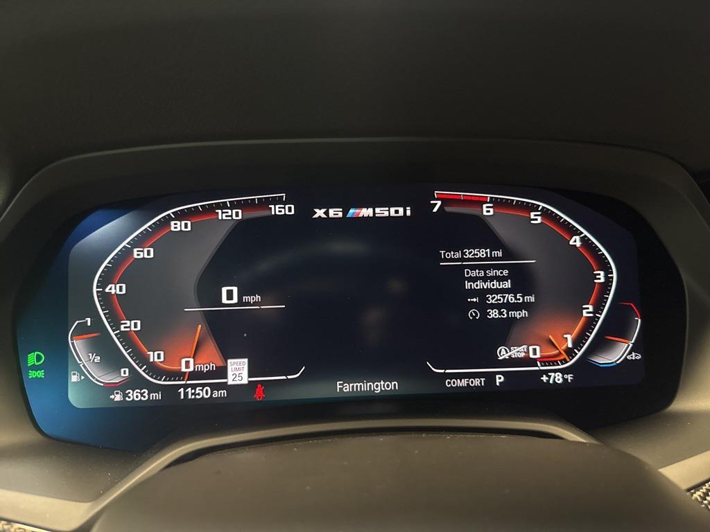 used 2023 BMW X6 car, priced at $72,000