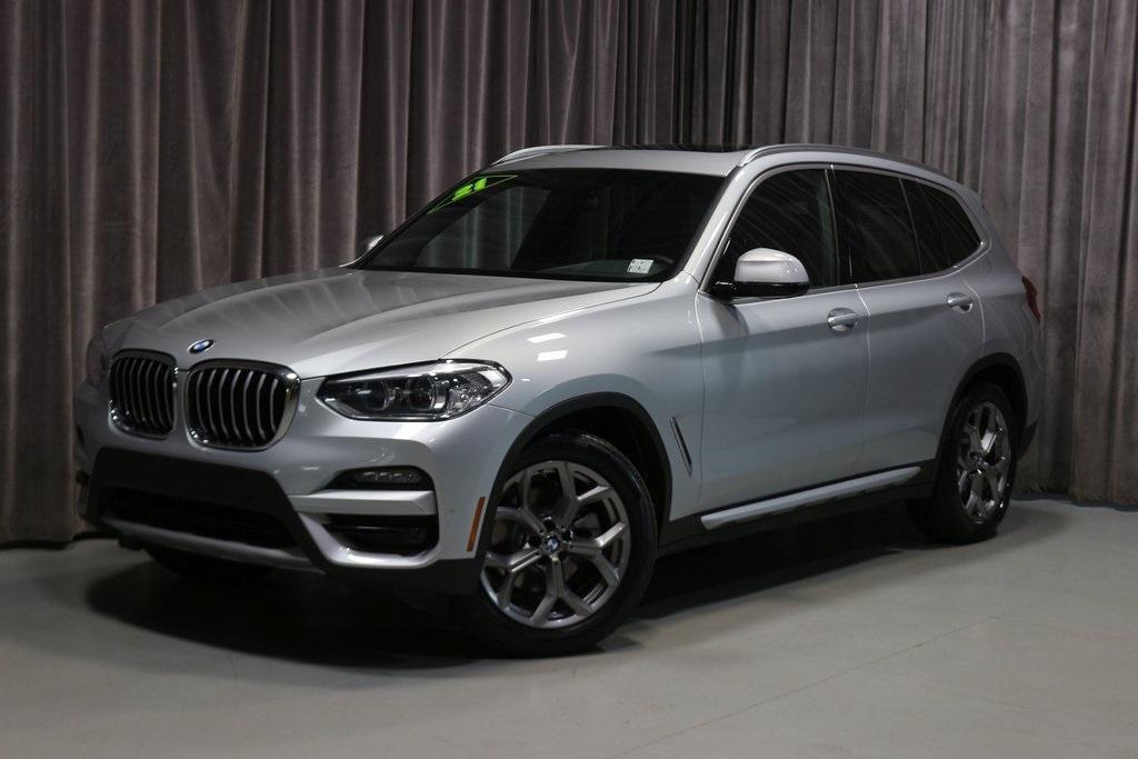 used 2021 BMW X3 car, priced at $37,000