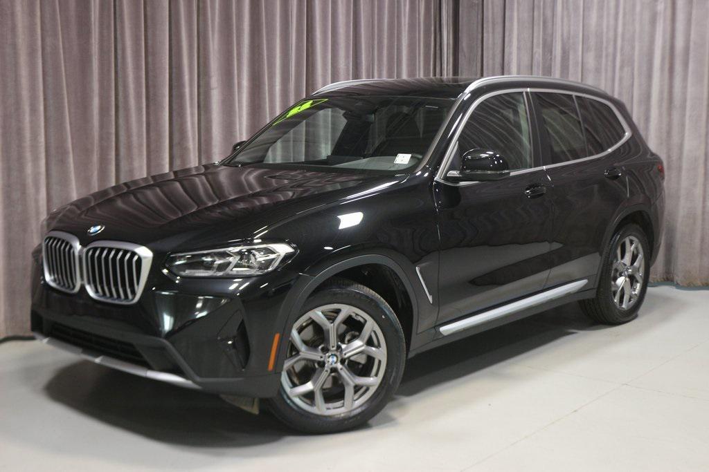 used 2022 BMW X3 car, priced at $38,500