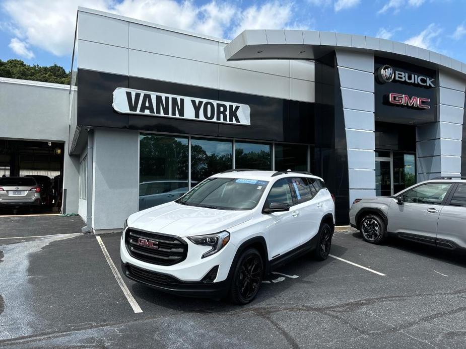 used 2021 GMC Terrain car, priced at $23,474