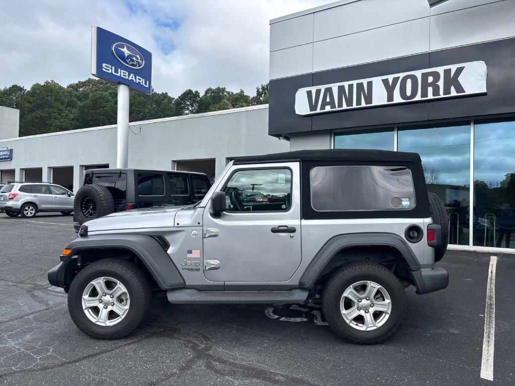 used 2018 Jeep Wrangler car, priced at $23,349