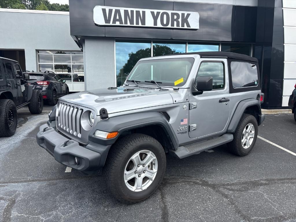 used 2018 Jeep Wrangler car, priced at $23,349