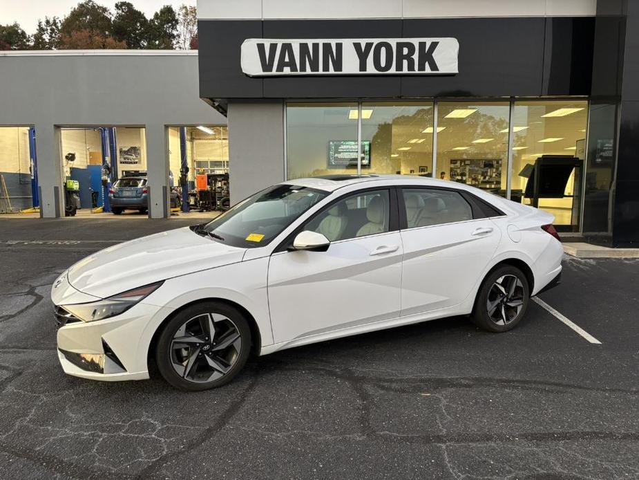 used 2021 Hyundai Elantra car, priced at $21,995