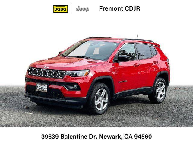 used 2023 Jeep Compass car, priced at $23,525