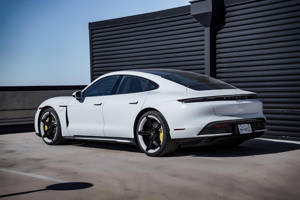 used 2022 Porsche Taycan car, priced at $69,450