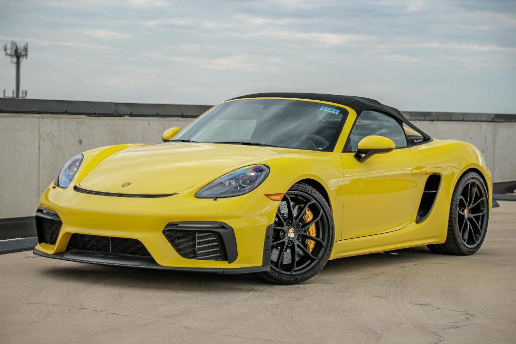 used 2023 Porsche 718 Spyder car, priced at $157,490