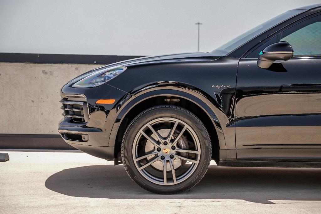 used 2023 Porsche Cayenne E-Hybrid Coupe car, priced at $82,990