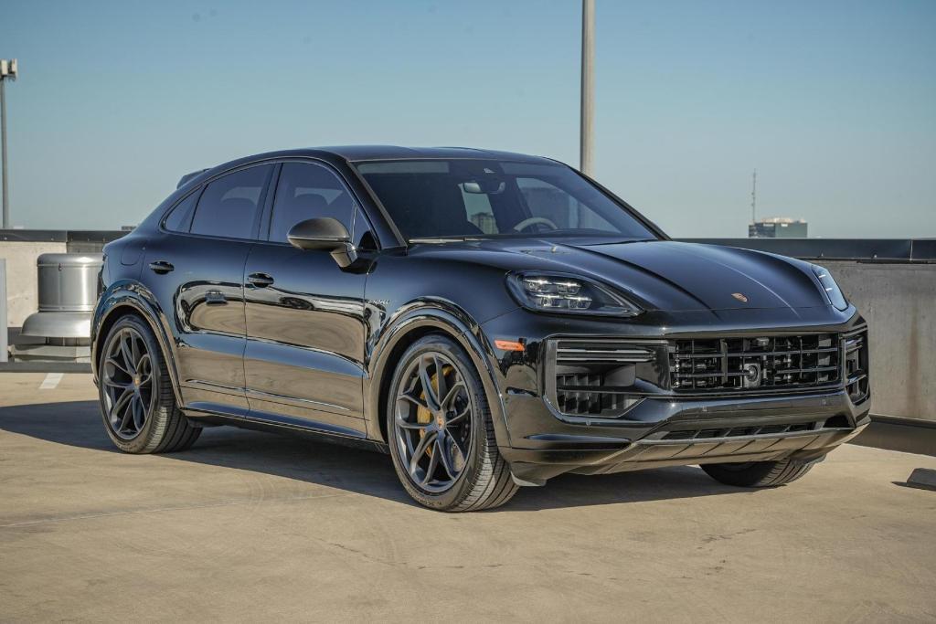 used 2024 Porsche Cayenne E-Hybrid Coupe car, priced at $175,990