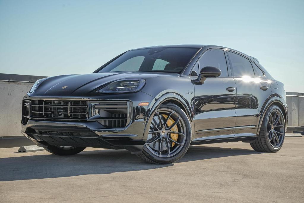 used 2024 Porsche Cayenne E-Hybrid Coupe car, priced at $175,990