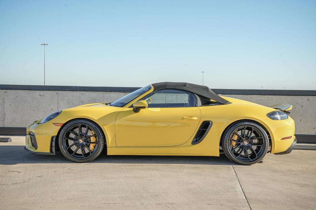 used 2023 Porsche 718 Spyder car, priced at $139,990