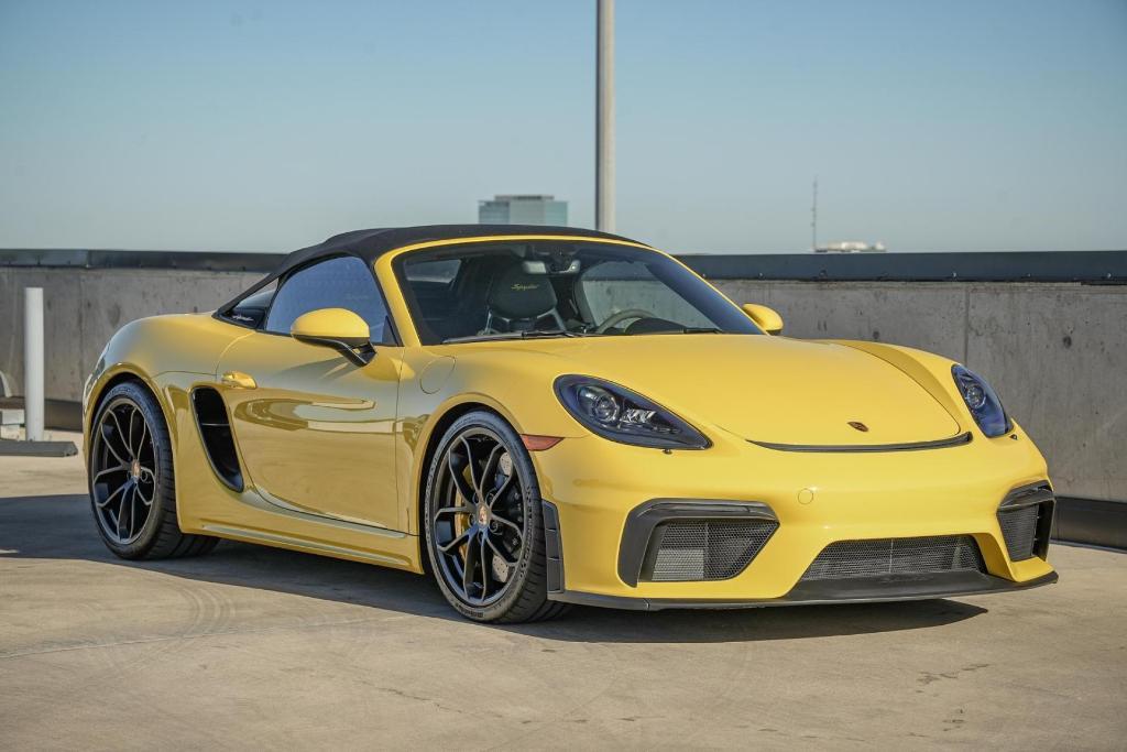 used 2023 Porsche 718 Spyder car, priced at $139,990