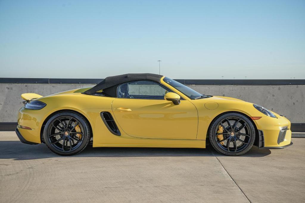 used 2023 Porsche 718 Spyder car, priced at $139,990