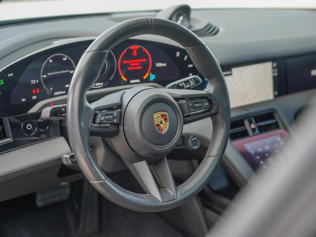 used 2022 Porsche Taycan car, priced at $79,880