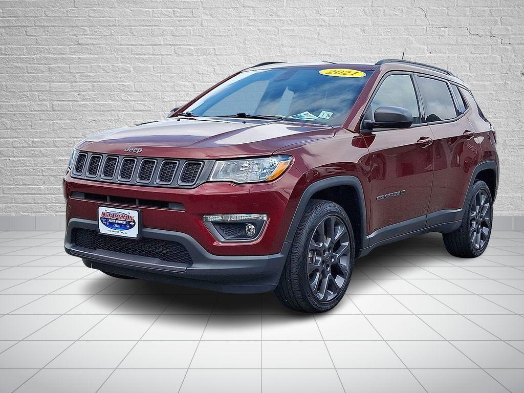 used 2021 Jeep Compass car, priced at $21,980