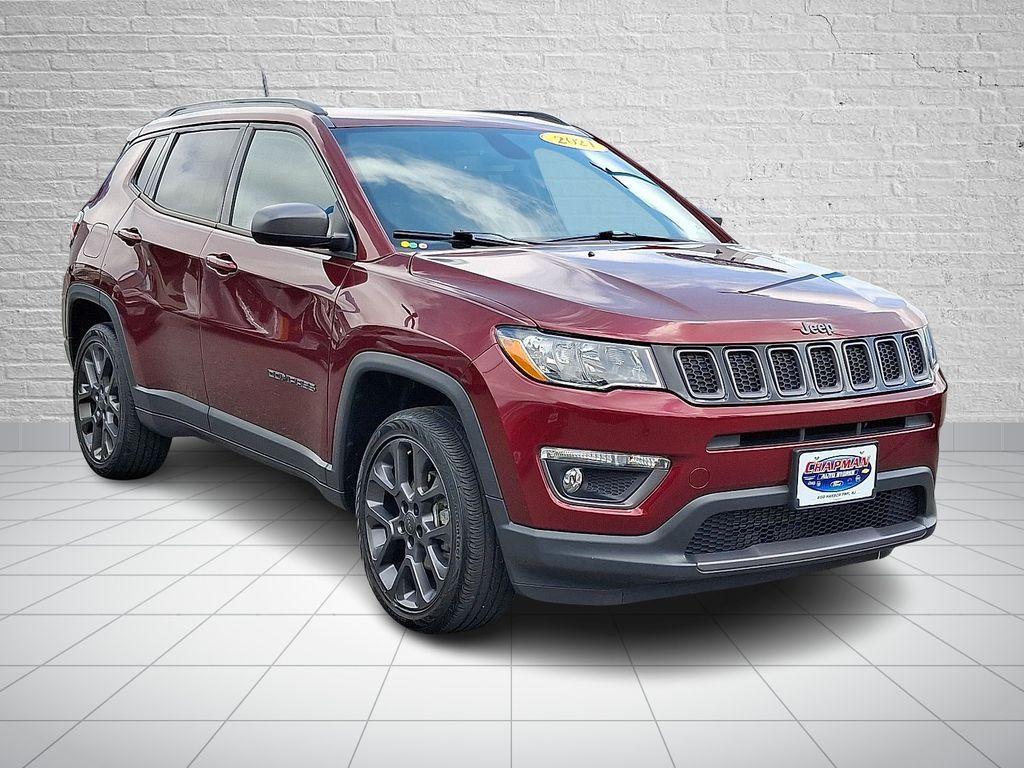 used 2021 Jeep Compass car, priced at $21,980