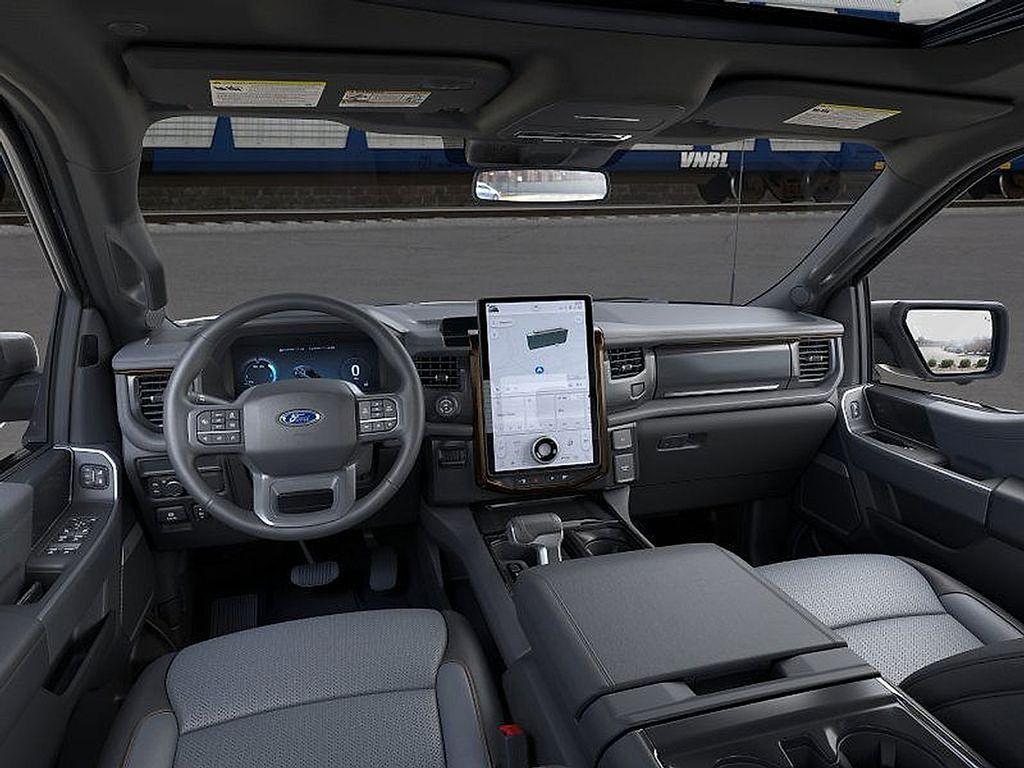new 2025 Ford F-150 Lightning car, priced at $78,017