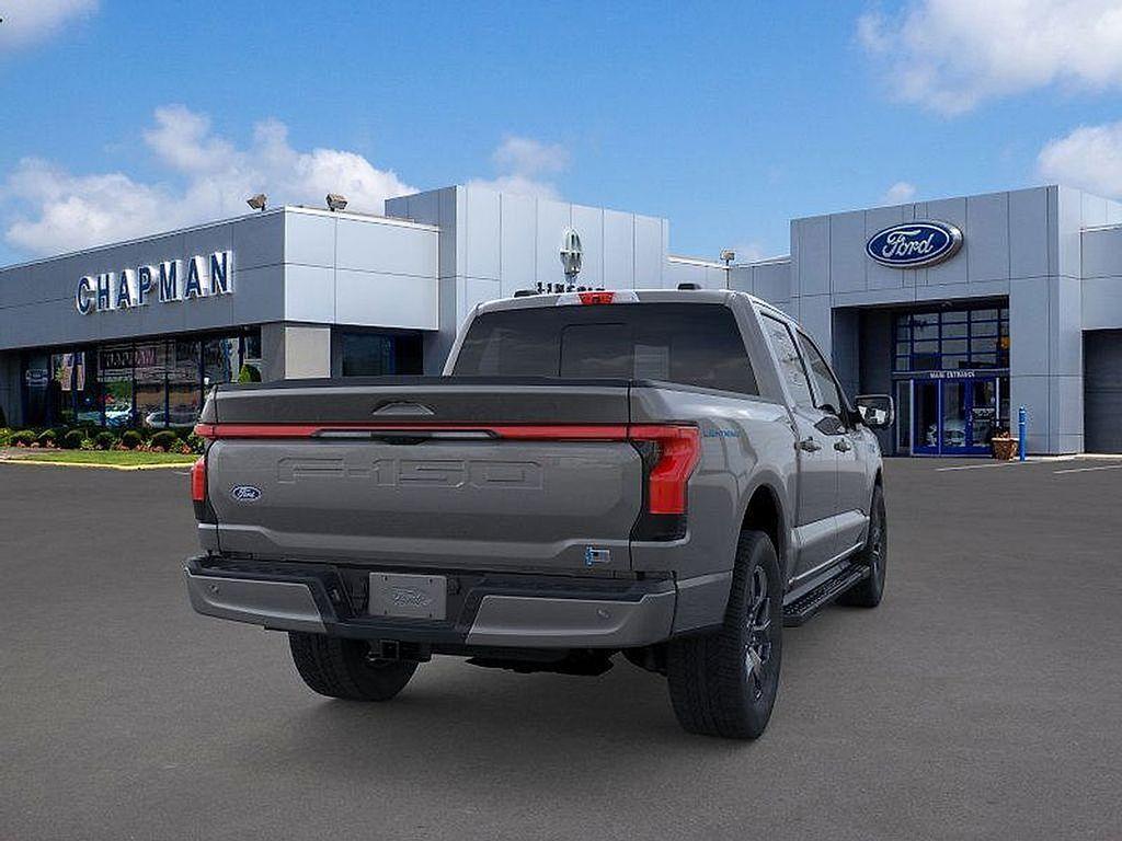 new 2025 Ford F-150 Lightning car, priced at $78,017