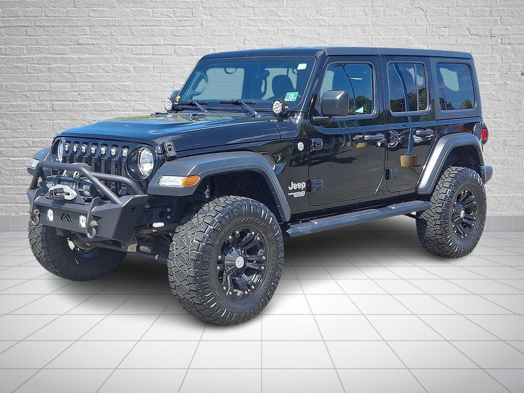 used 2018 Jeep Wrangler Unlimited car, priced at $24,721