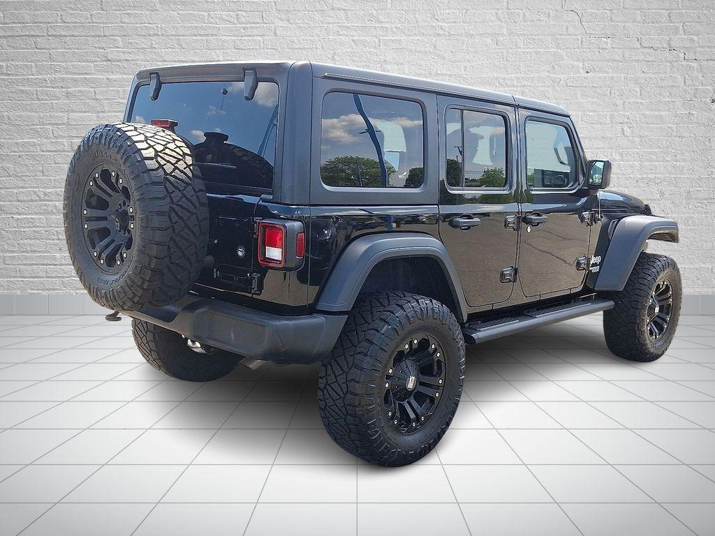 used 2018 Jeep Wrangler Unlimited car, priced at $24,721