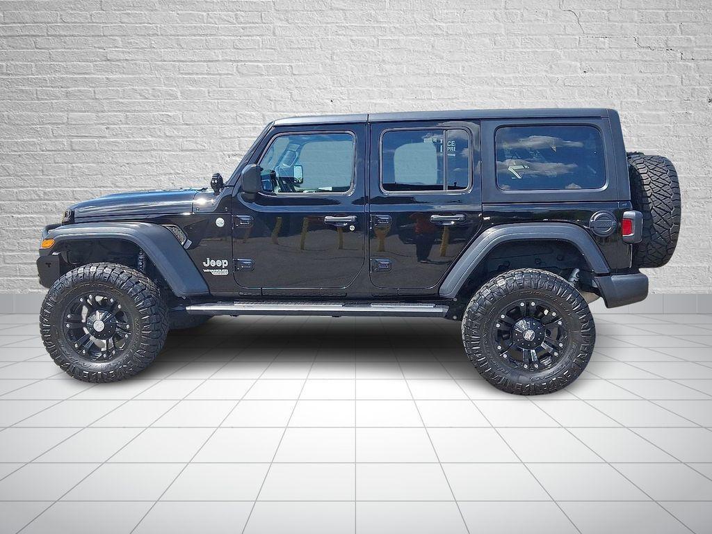 used 2018 Jeep Wrangler Unlimited car, priced at $24,721