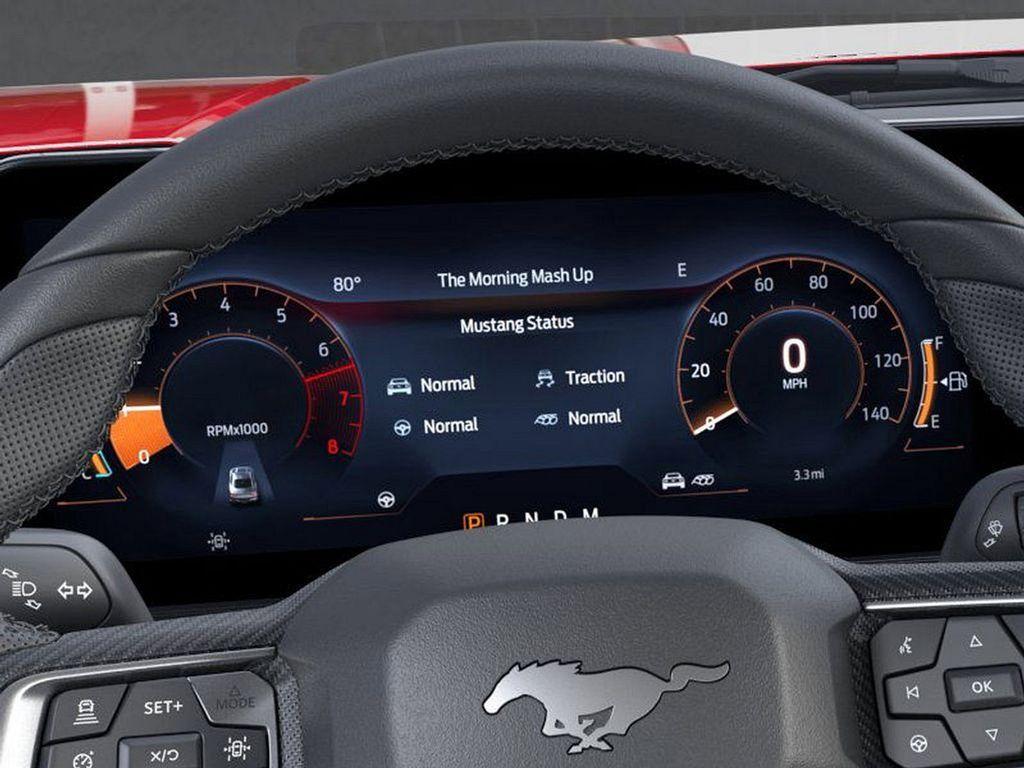 new 2025 Ford Mustang car, priced at $45,870