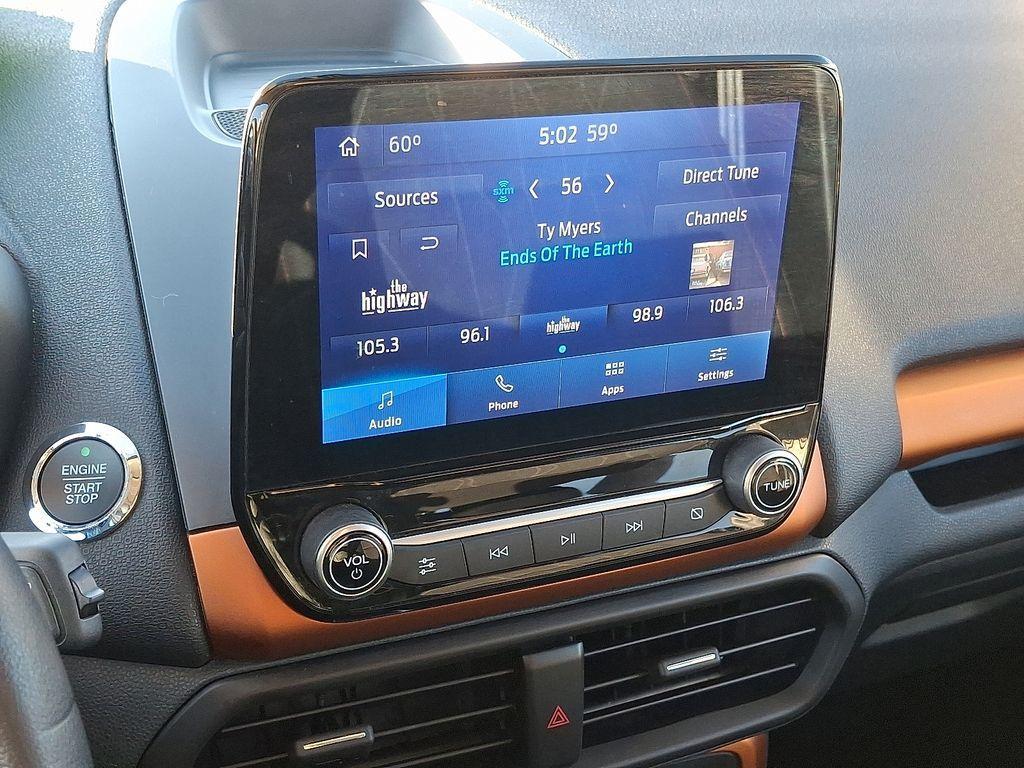 used 2021 Ford EcoSport car, priced at $15,523