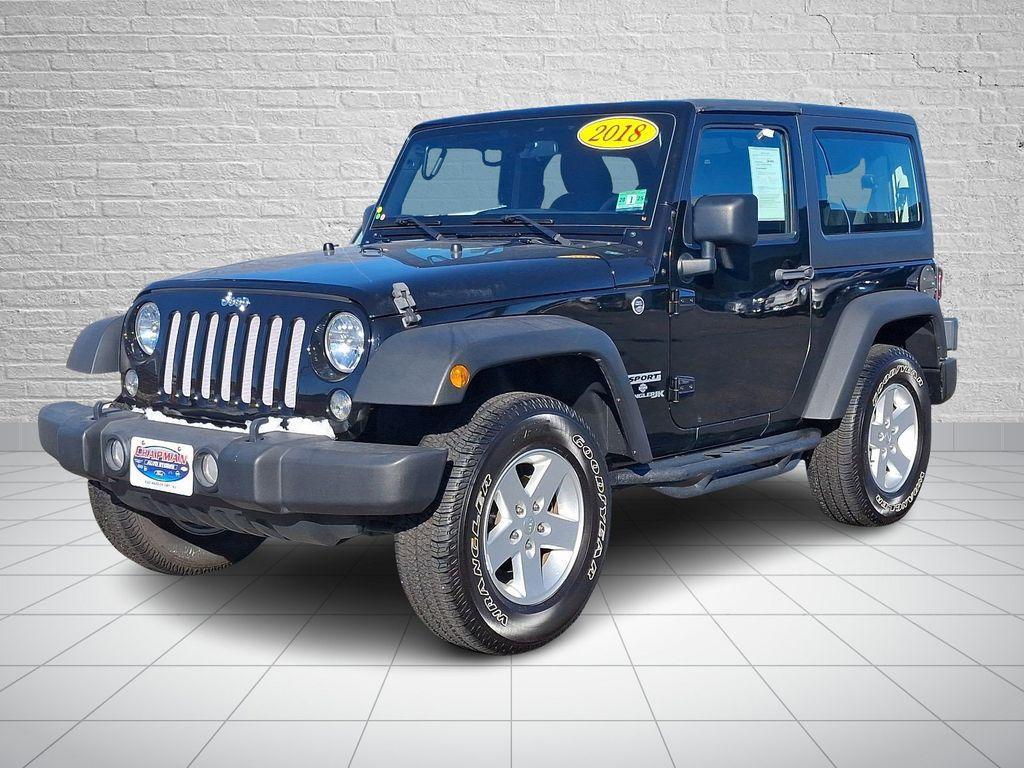 used 2018 Jeep Wrangler JK car, priced at $21,377