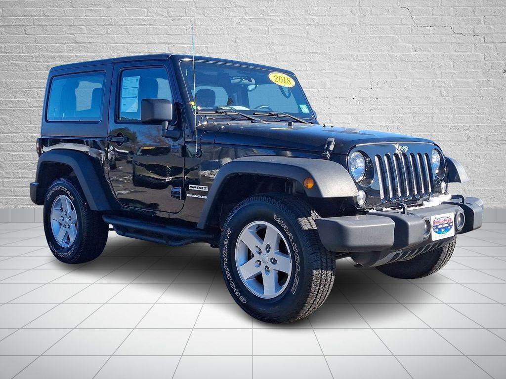 used 2018 Jeep Wrangler JK car, priced at $21,377