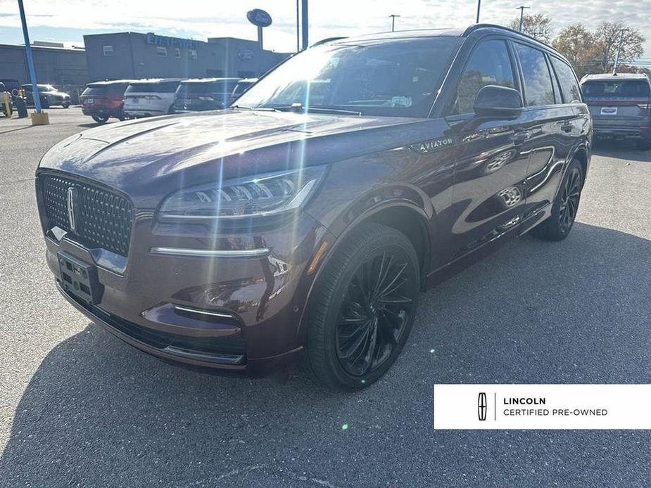 used 2022 Lincoln Aviator car, priced at $45,673