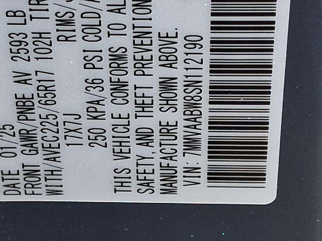 new 2025 Mazda CX-50 car, priced at $34,280