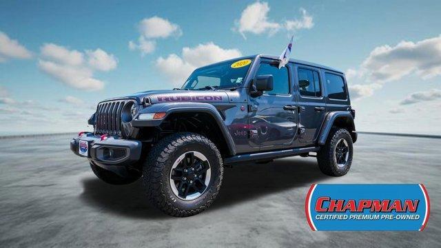 used 2020 Jeep Wrangler Unlimited car, priced at $38,377