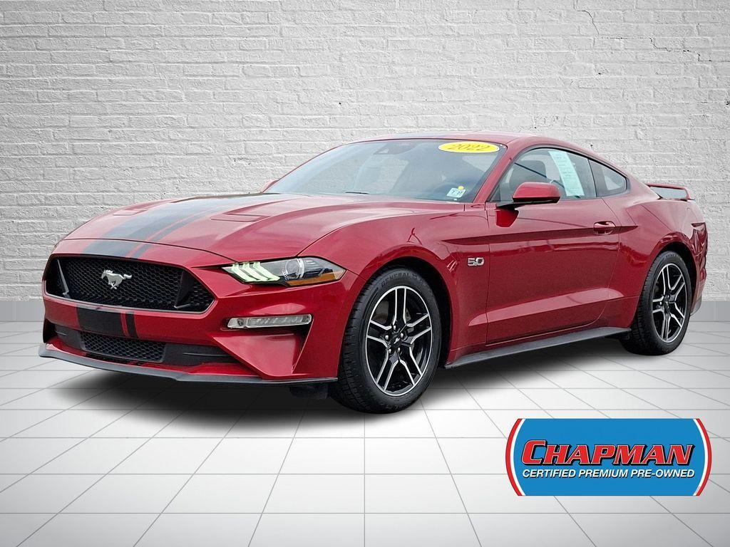 used 2022 Ford Mustang car, priced at $37,373