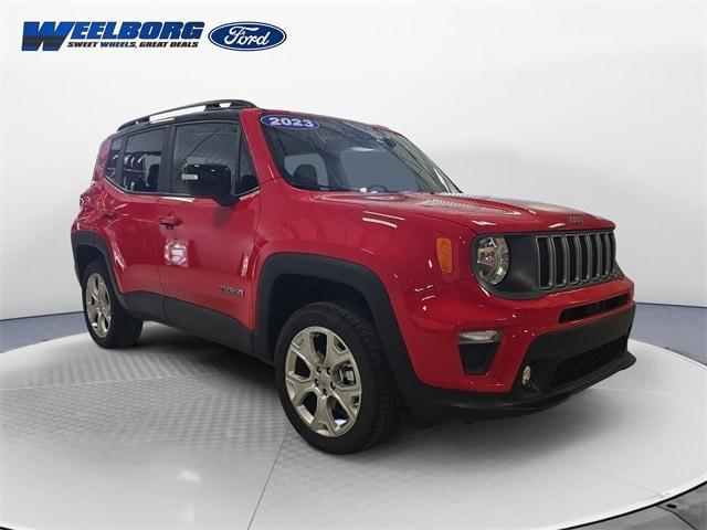 used 2023 Jeep Renegade car, priced at $28,490