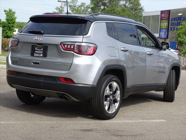 used 2021 Jeep Compass car, priced at $23,250